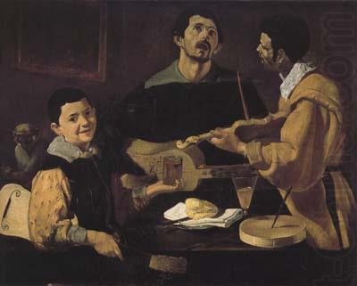 Diego Velazquez Trois Musiciens (df02) china oil painting image